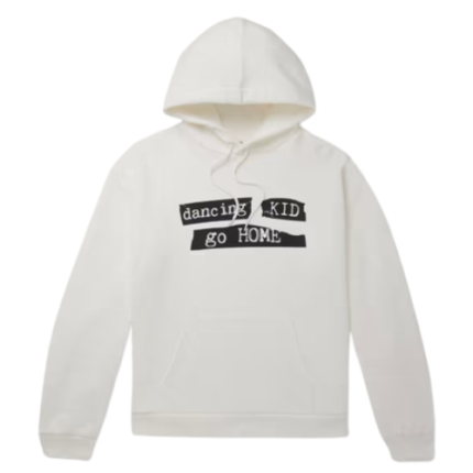 Celine Homme Screen-Printed Loopback Cotton-Jersey Hoodie