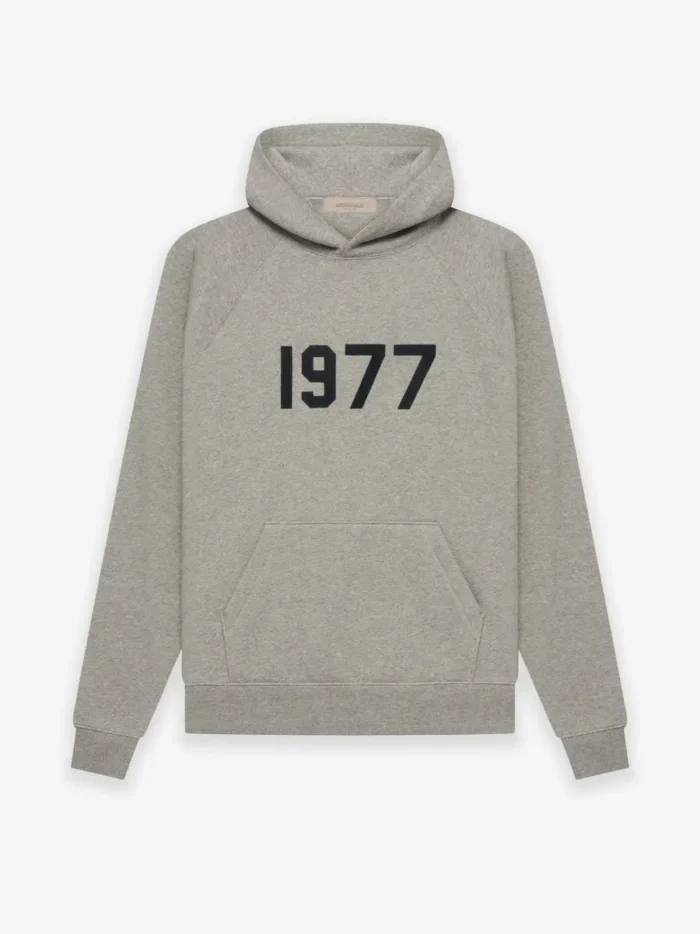 Essentials 1977 Hoodie – Dark Gray