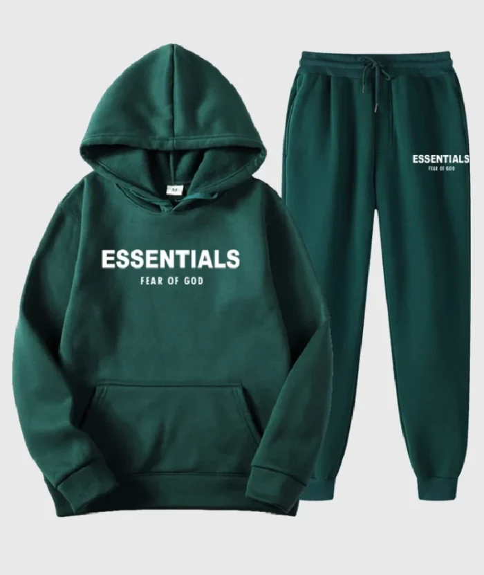 Essentials Fear of God Tracksuits Green