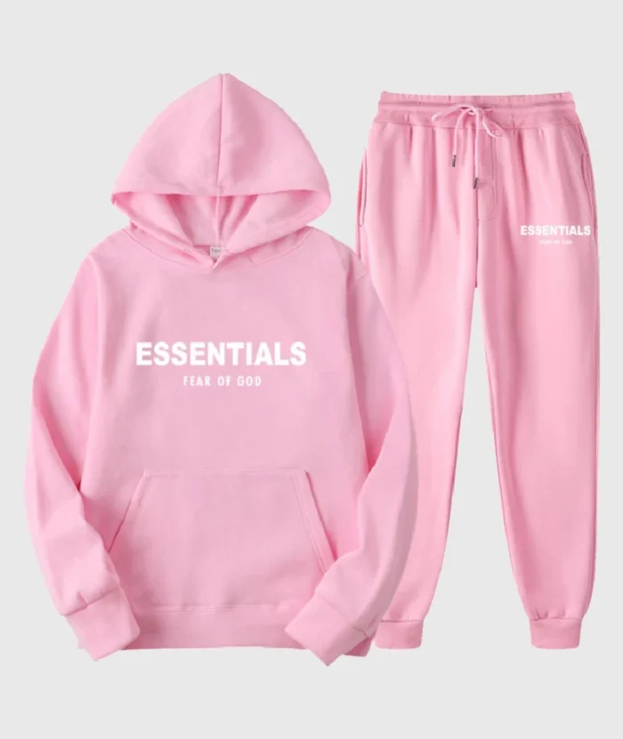 Essentials Fear of God Tracksuits Pink