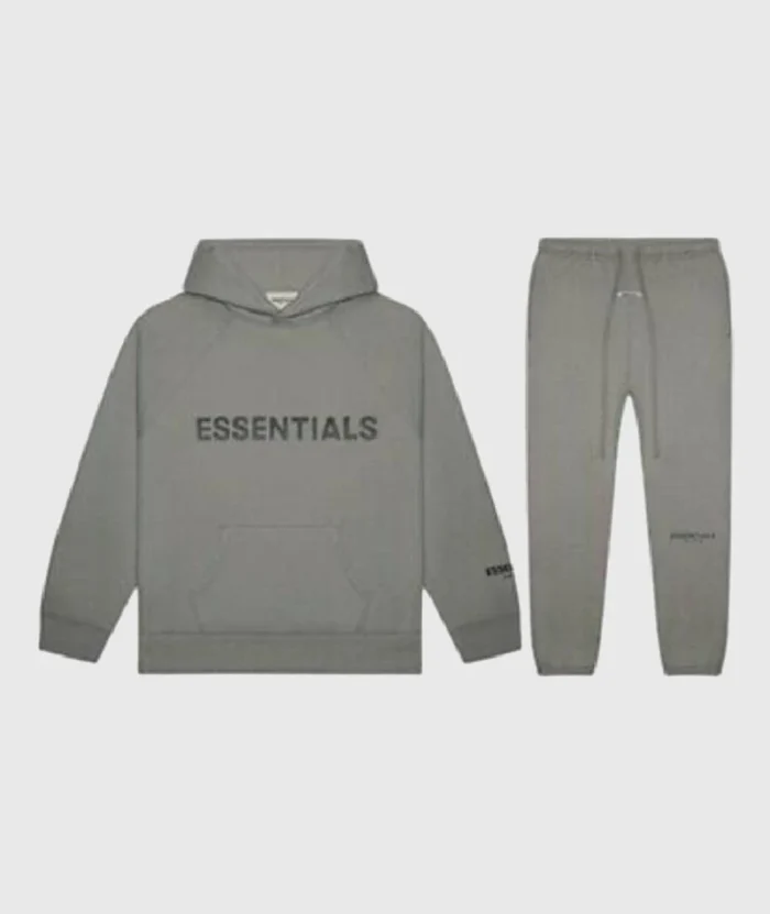 Fear Of God Essentials Tracksuit Gray