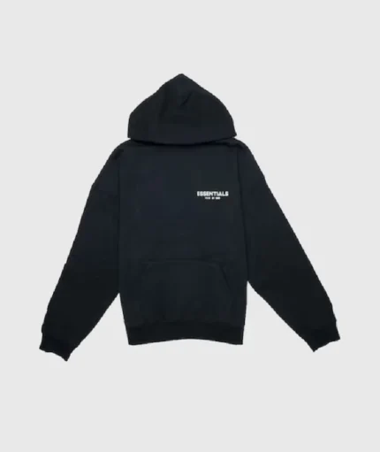 Fear of God Essentials Photo Pullover Hoodie Black